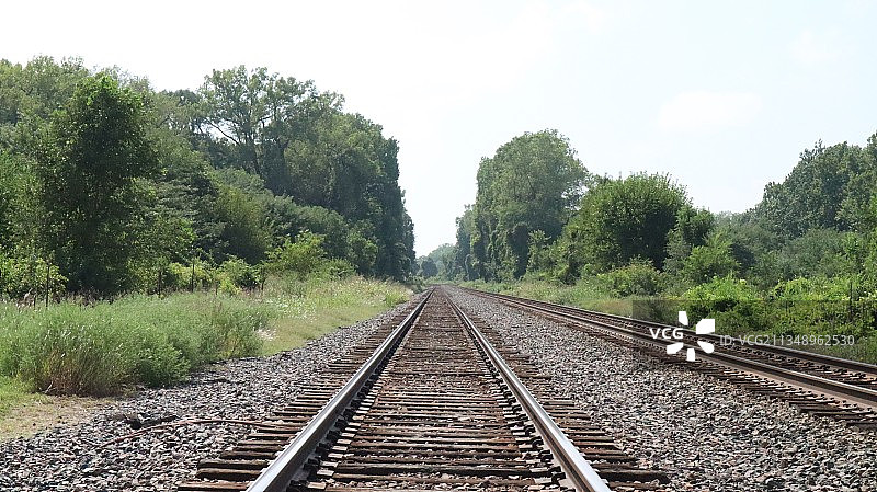 空铁轨图片素材