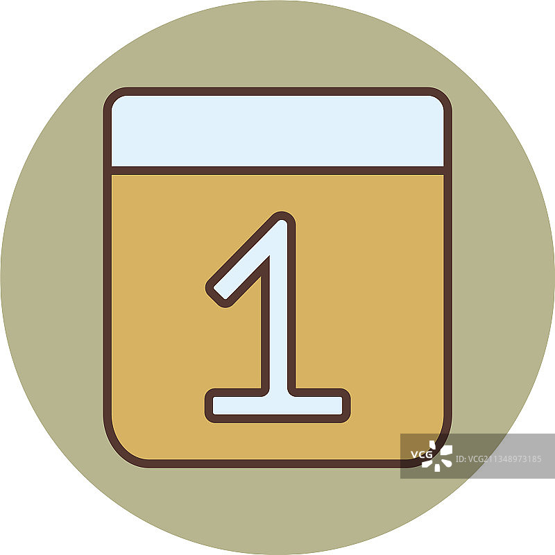 白色背景上的学校日历图片素材