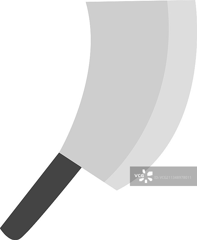 白色背景上的大刀图片素材