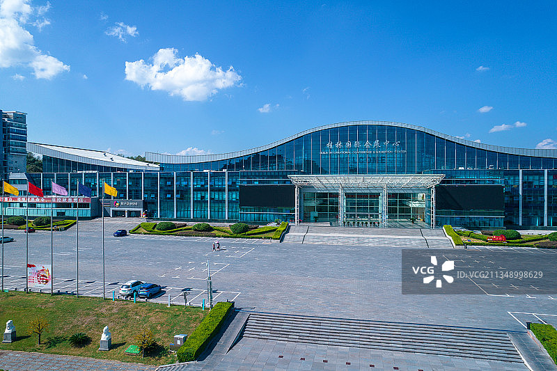 桂林城市建筑风光七星区图片素材