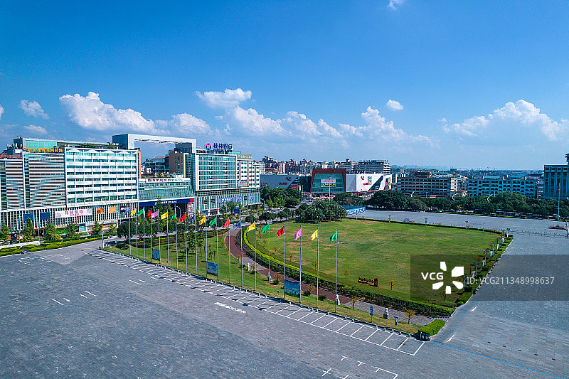 桂林城市建筑风光七星区图片素材