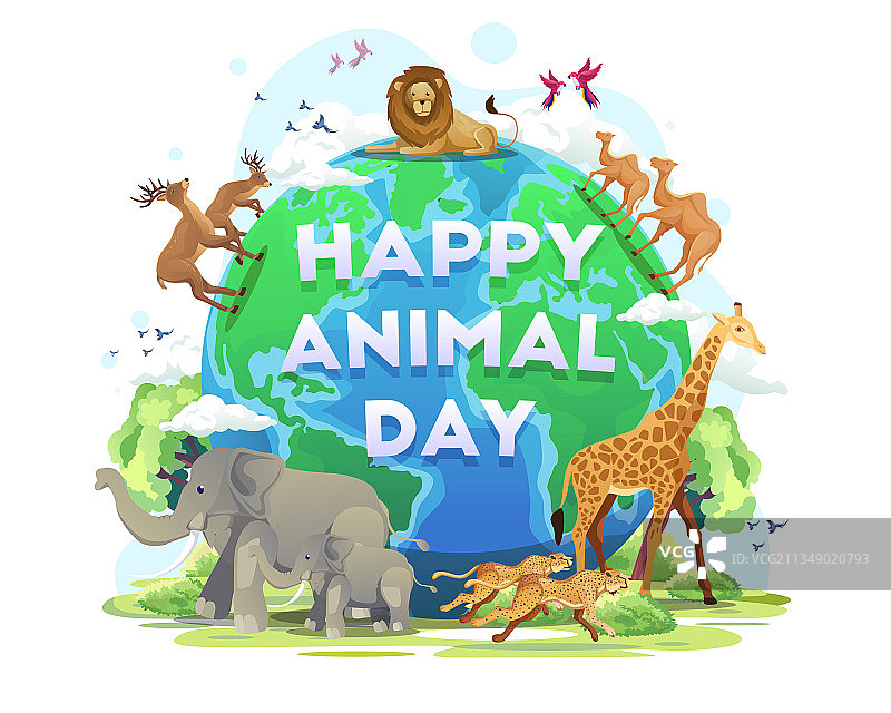 世界动物日野生动物日动物图片素材
