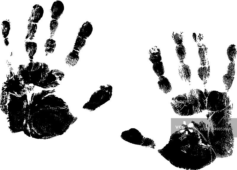 手的足迹手印图像图片素材