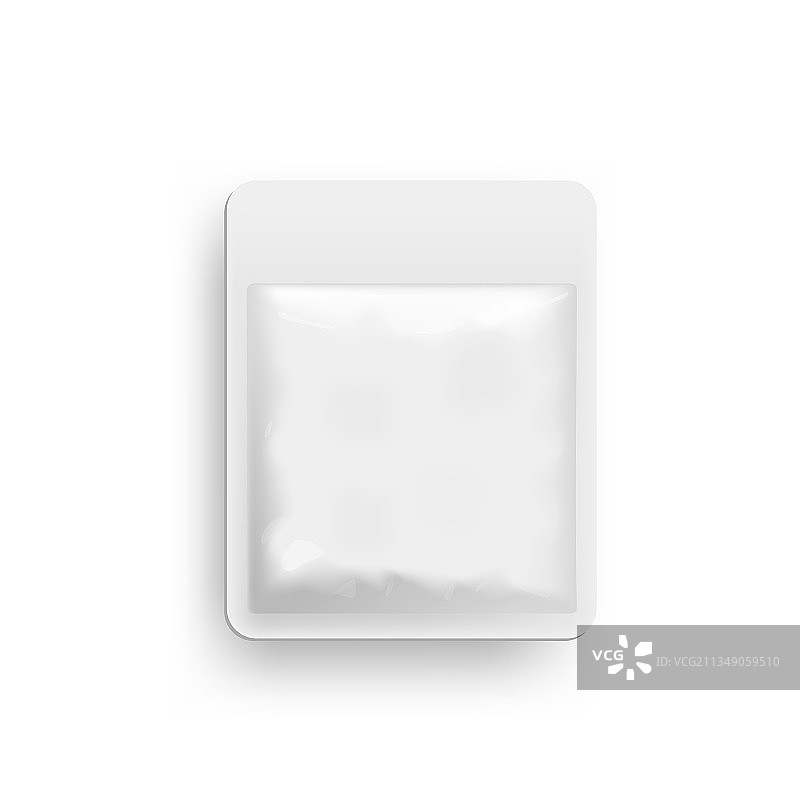 空白铝箔食品包装袋真空包装图片素材