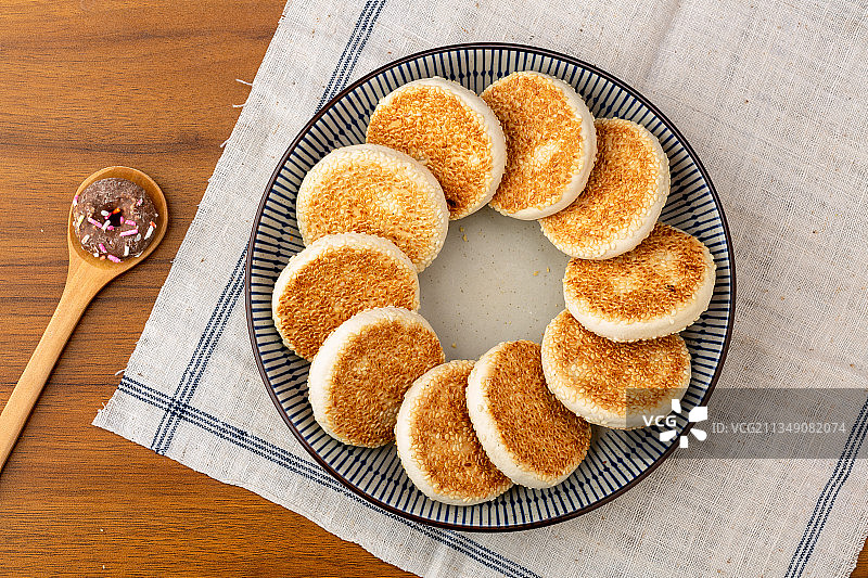 湖北美食——港饼图片素材