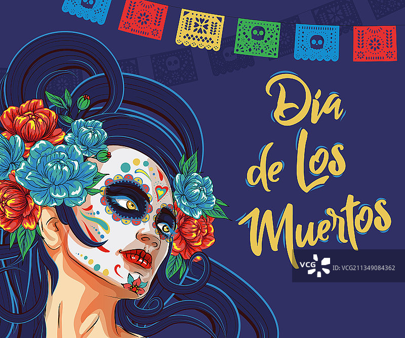 墨西哥亡灵节图片素材