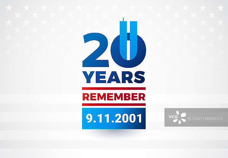 “9·11”二十周年纪念日图片素材