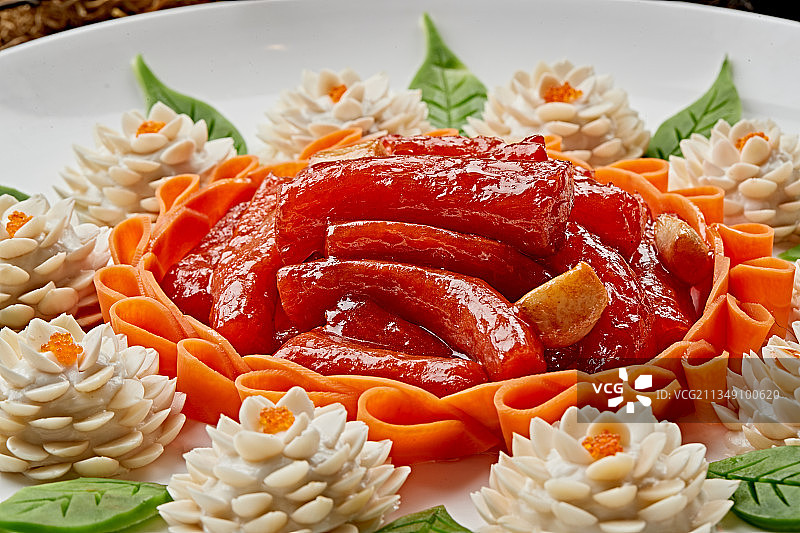 王府烧蹄筋图片素材