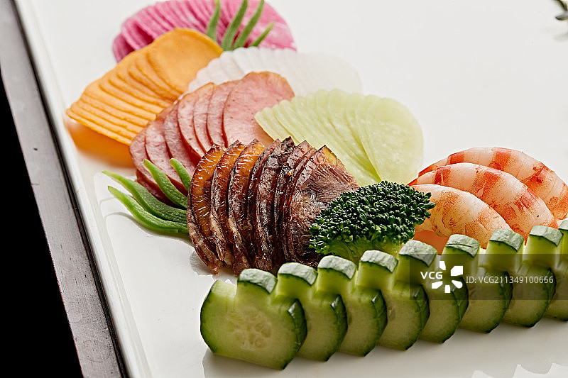 制作精美的艺术凉菜图片素材