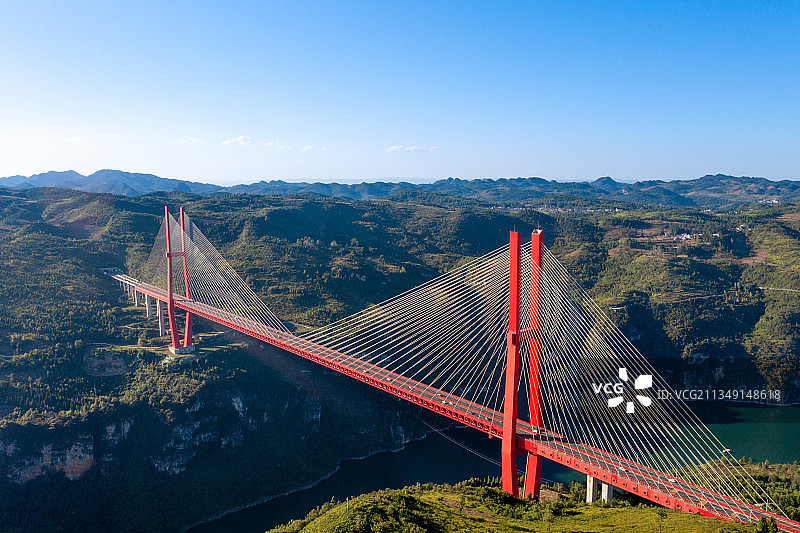贵州鸭池河大桥图片素材