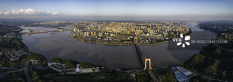 宜昌市全景图片素材
