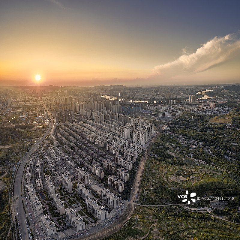 东部新城住宅区图片素材