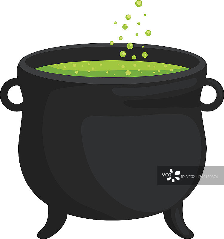 万圣节女巫碗图片素材