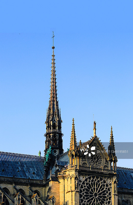 巴黎古建筑-局部2图片素材