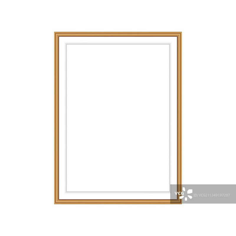 经典金色相框图片素材