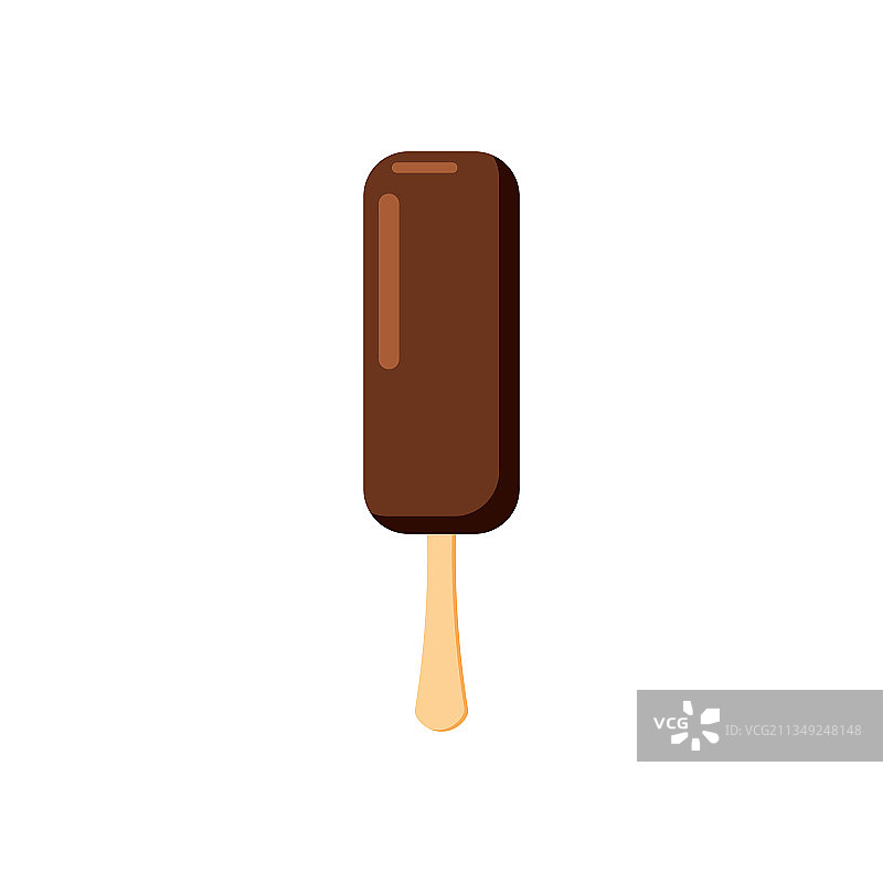 巧克力冰棒甜点图片素材