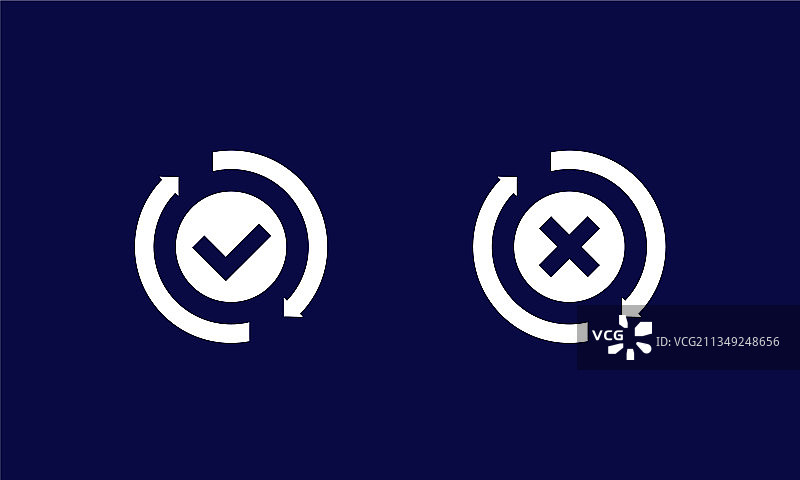 交易兑换成功或失败图标图片素材