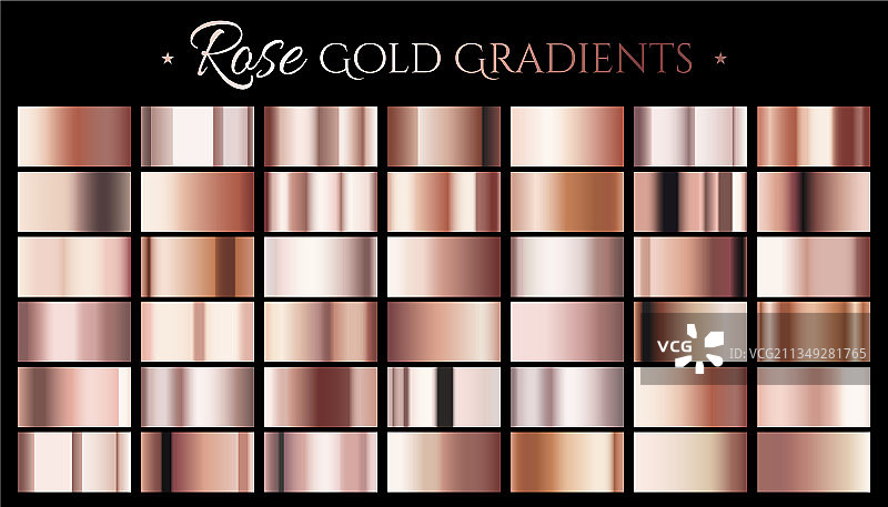 玫瑰金渐变色图片素材