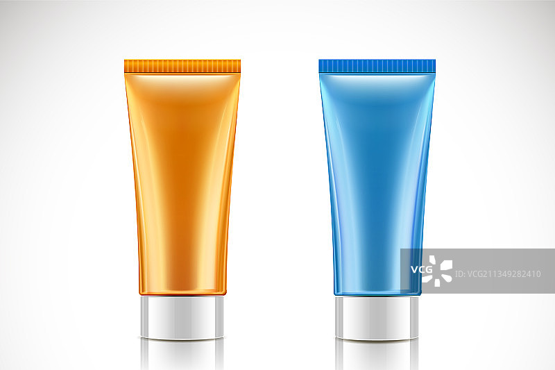 化妆品软管套装图片素材