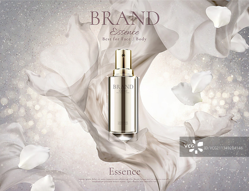 珍珠白护肤喷雾图片素材