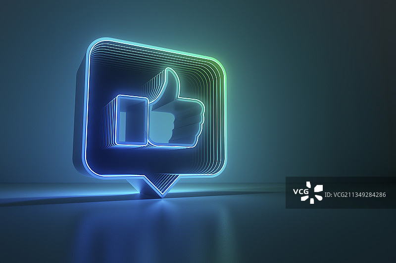 无限镜点赞图标图片素材