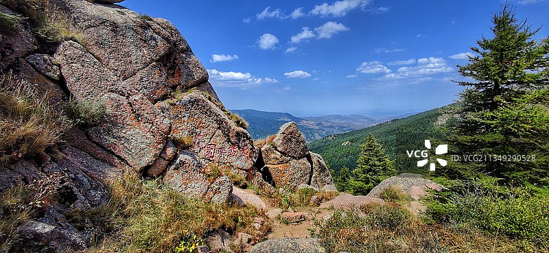 芦芽山图片素材