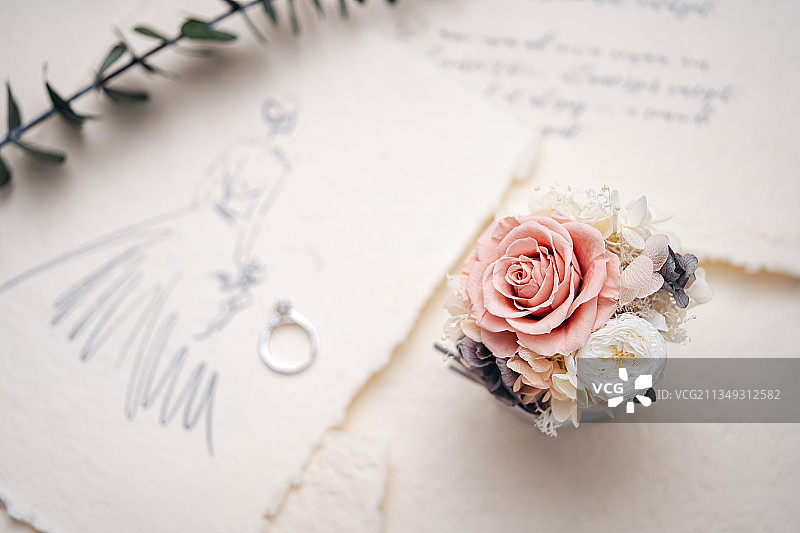 婚礼珠宝首饰背景素材图片素材