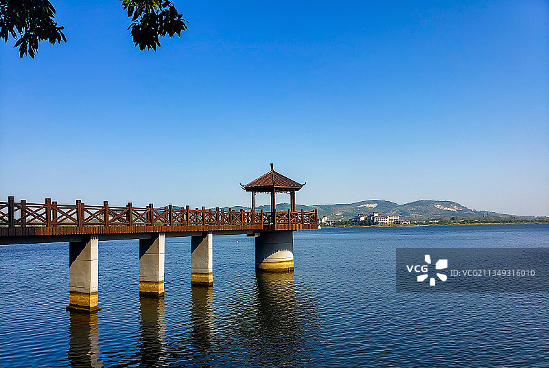 金牛湖风景区-南京图片素材