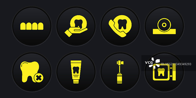 龋齿耳鼻喉科图片素材