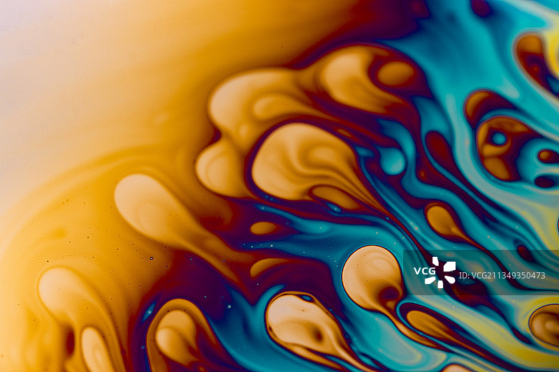 液体 流体 色彩 抽象图片素材