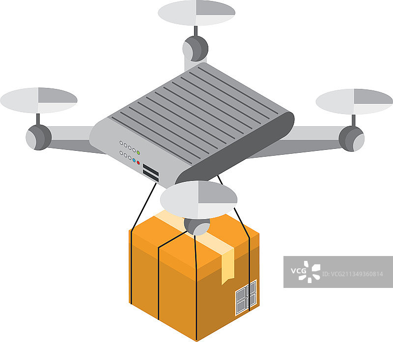 包裹运送无人机图片素材