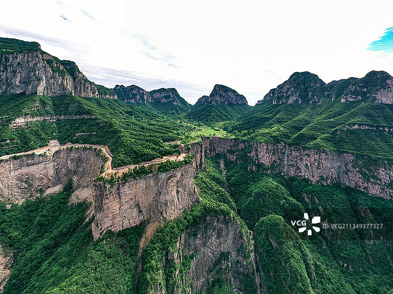 新乡老爷顶风景区图片素材
