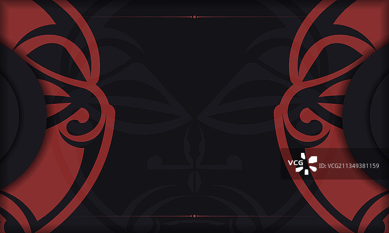 可打印明信片设计模板图片素材