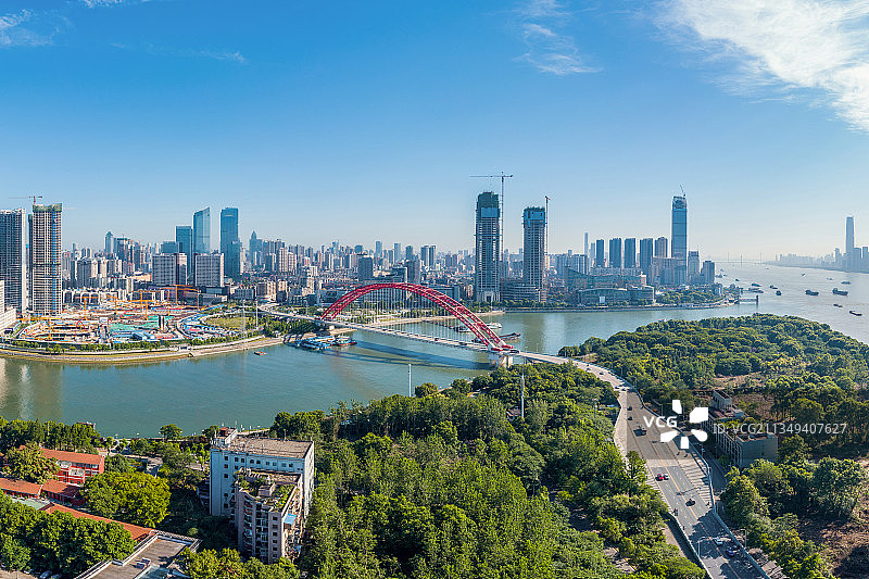 晴川桥图片素材