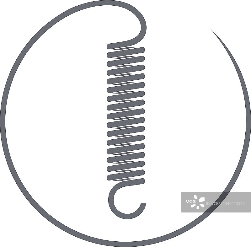 螺旋弹簧图片素材