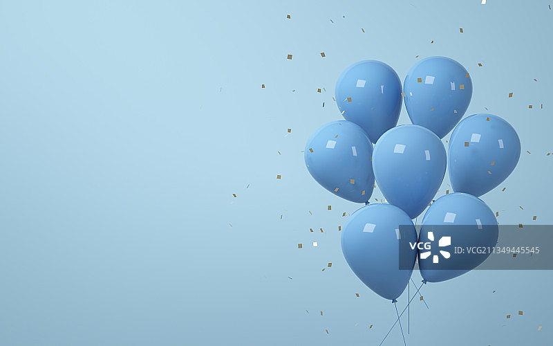 温馨浪漫气球场景背景图片素材
