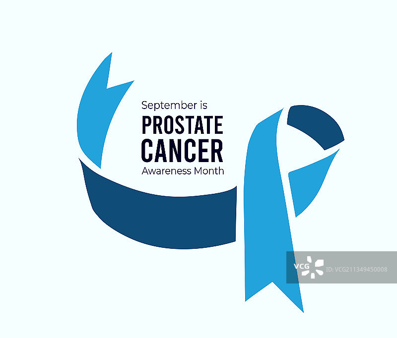 九月是前列腺癌防治关爱月图片素材