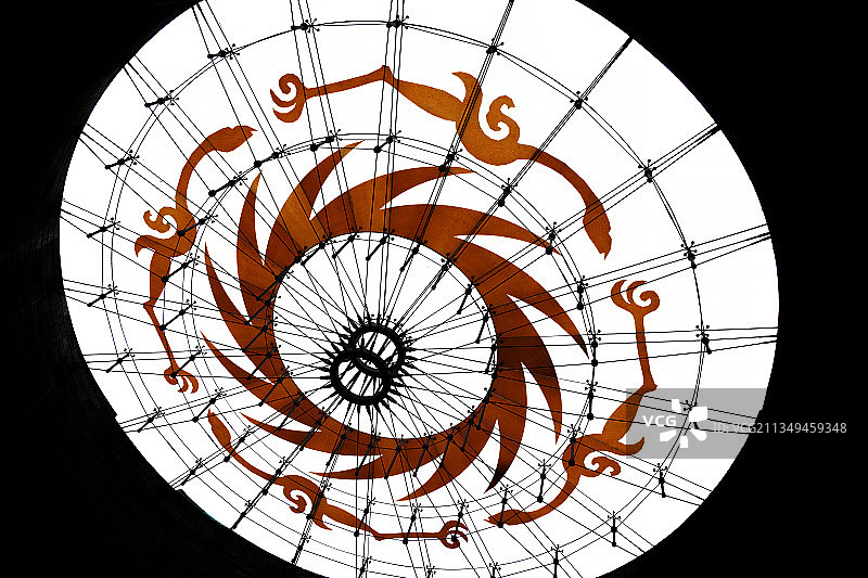 太阳神鸟、金沙遗址、三星堆、图案、图腾、古代文化图片素材