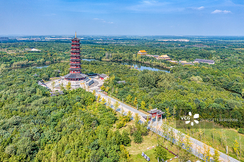 江苏省宿迁市三台山森林公园图片素材