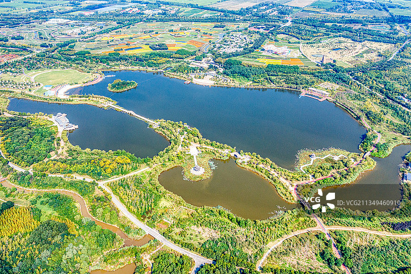 江苏省宿迁市三台山森林公园图片素材