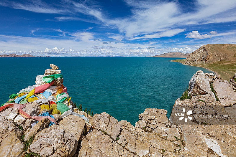 那曲，色林措图片素材