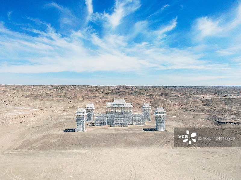 无界（酒泉海市蜃楼）图片素材