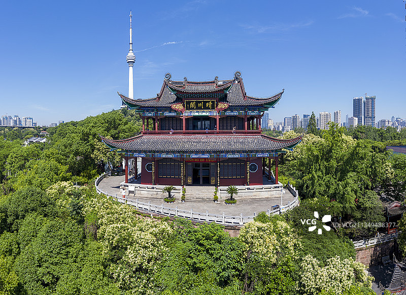 晴川阁图片素材