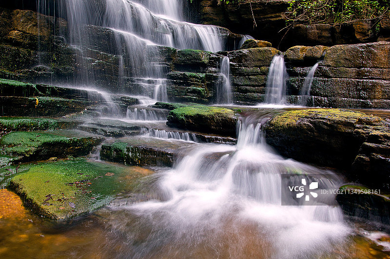 昆明大叠水瀑布图片素材
