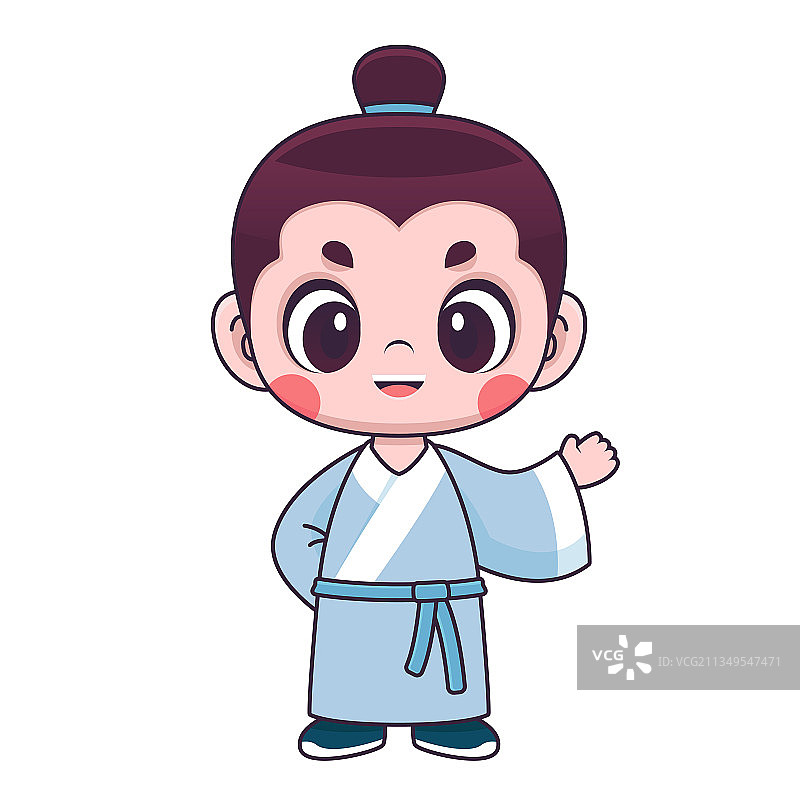 卡通矢量古代人物图片素材