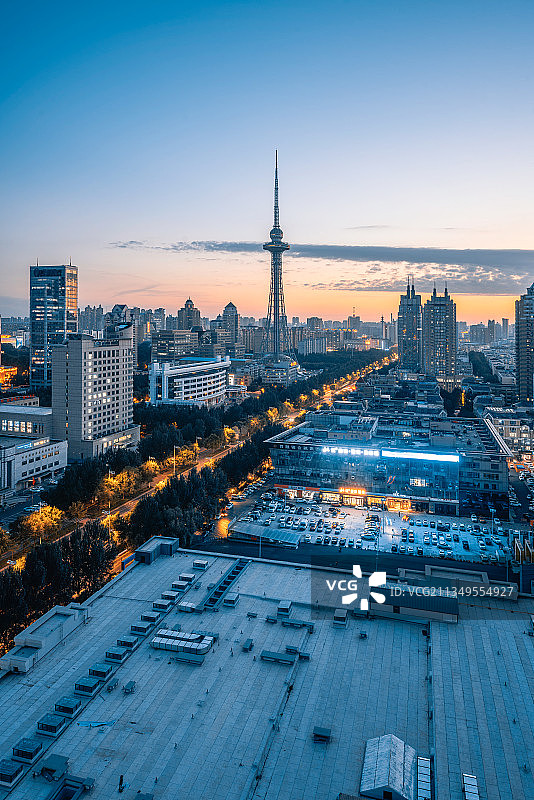 哈尔滨城市风光图片素材