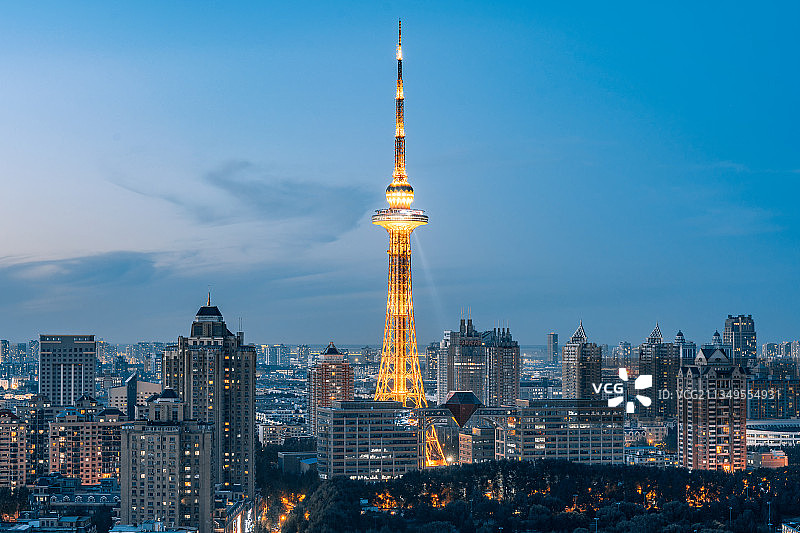 哈尔滨城市风光图片素材