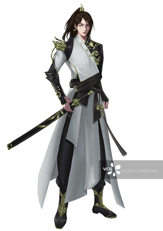 人物立绘之古风侠客图片素材