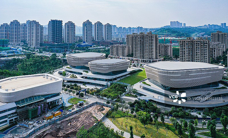 重庆渝北全民健身中心图片素材