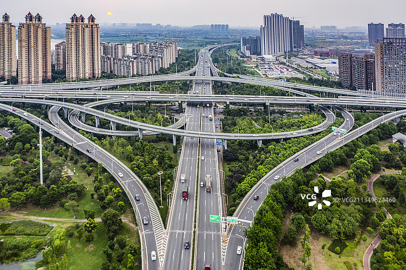 东风大道高架桥图片素材